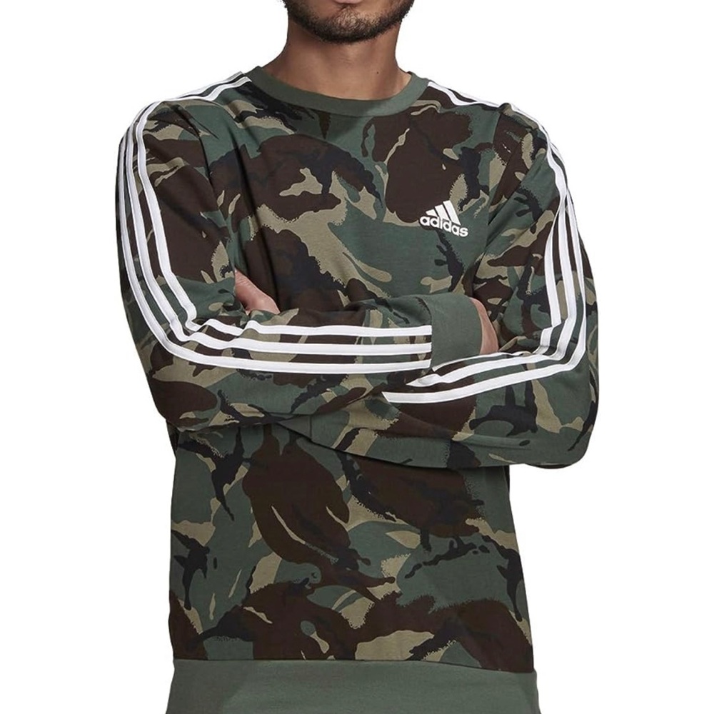 Adidas Camo Crewneck Sweatshirt